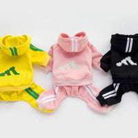 HKM-6121277 Cozy Cotton Dog Hoodie with Size Options for Pets
