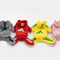 HKM-6121277 Cozy Cotton Dog Hoodie with Size Options for Pets