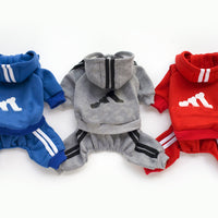HKM-6121277 Cozy Cotton Dog Hoodie with Size Options for Pets