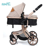 HKM-3612371 Aimile Carriage Stroller for Infants and Toddlers - Versatile and Durable Design
