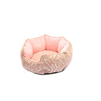 HKM-6124349 Warm Cotton Nest Octagonal Shape Pet Bed for Cats and Small Dogs, Soft Wool Design with Removable Mats
