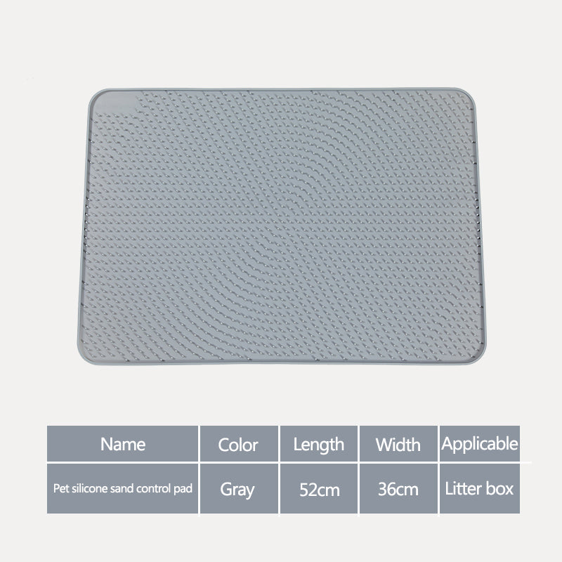 HKM-6124733 Cat Foot Pad Protector ¨C Soft and Durable Material, 52cm x 36cm, Available in Gray, Pink, Blue, and Purple