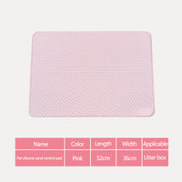 HKM-6124733 Cat Foot Pad Protector ¨C Soft and Durable Material, 52cm x 36cm, Available in Gray, Pink, Blue, and Purple
