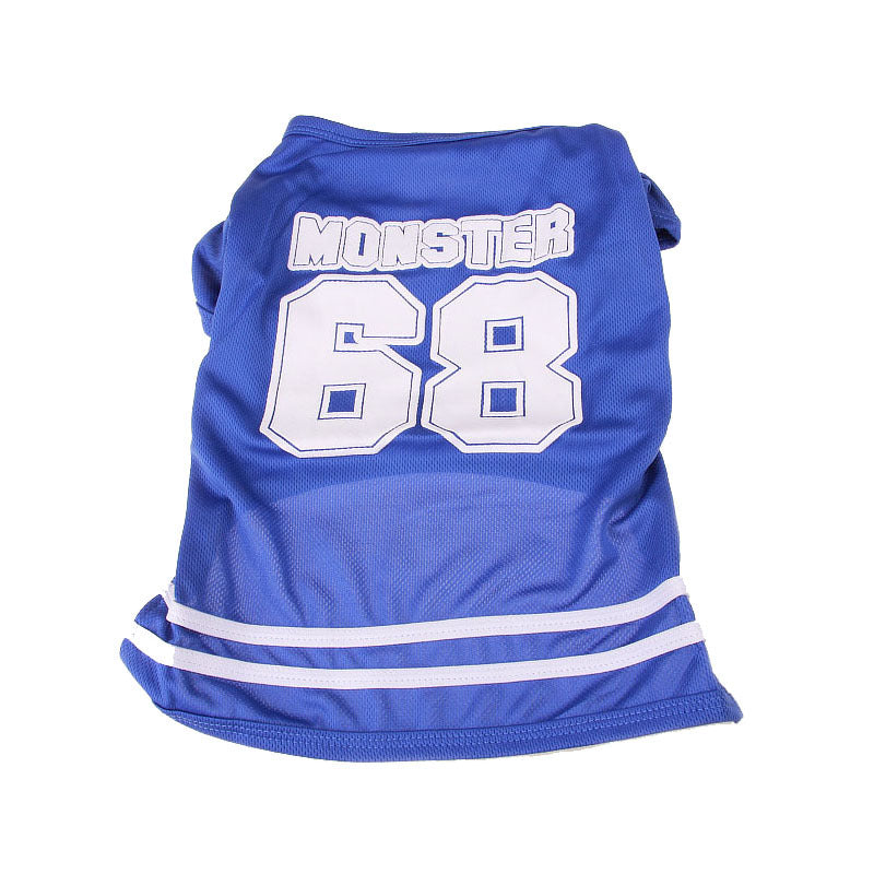 HKM-6127037 LED Luminous Pet T-Shirt for Small Dogs - Breathable Cotton in 4 Color Options