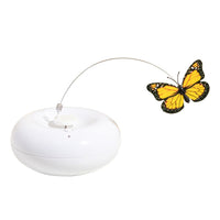 HKM-6127677 Automatic Interactive Cat Toy Stick - Bite Resistant PVC, 13.2x13.2x7.1CM, 0.134KG
