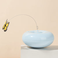 HKM-6127677 Automatic Interactive Cat Toy Stick - Bite Resistant PVC, 13.2x13.2x7.1CM, 0.134KG