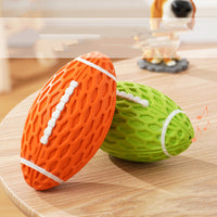 HKM-612947 Pet Toy Resistant To Bite And Vocal Rugby Dog To Relieve Boredom