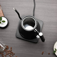 HKM-612947 Portable 800ML Stainless Steel Gooseneck Electric Kettle for Tea and Coffee Brewing