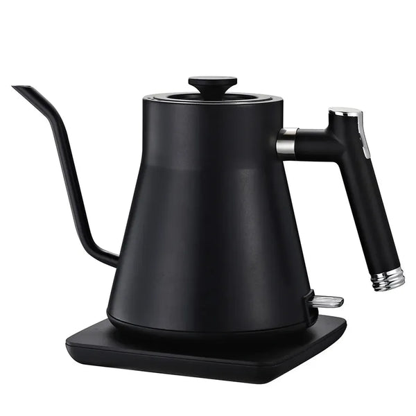 HKM-612947 Portable 800ML Stainless Steel Gooseneck Electric Kettle for Tea and Coffee Brewing