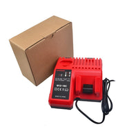 HKM-613011 Lithium Battery Charger with Dual Slots, Multi-Voltage Input 110V-240V, 12V-18V Output, Fast Charging in 1 Hour