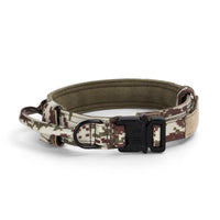 HKM-6130621 Adjustable Tactical Dog Collar with Traction Rope - Military-Style Pet Accessory for Medium to Large Breeds