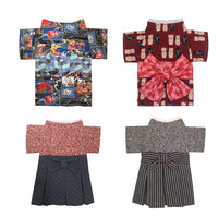 HKM-6131005 Japanese Style Dog Kimono with Printed Cotton Fabric in Multiple Sizes