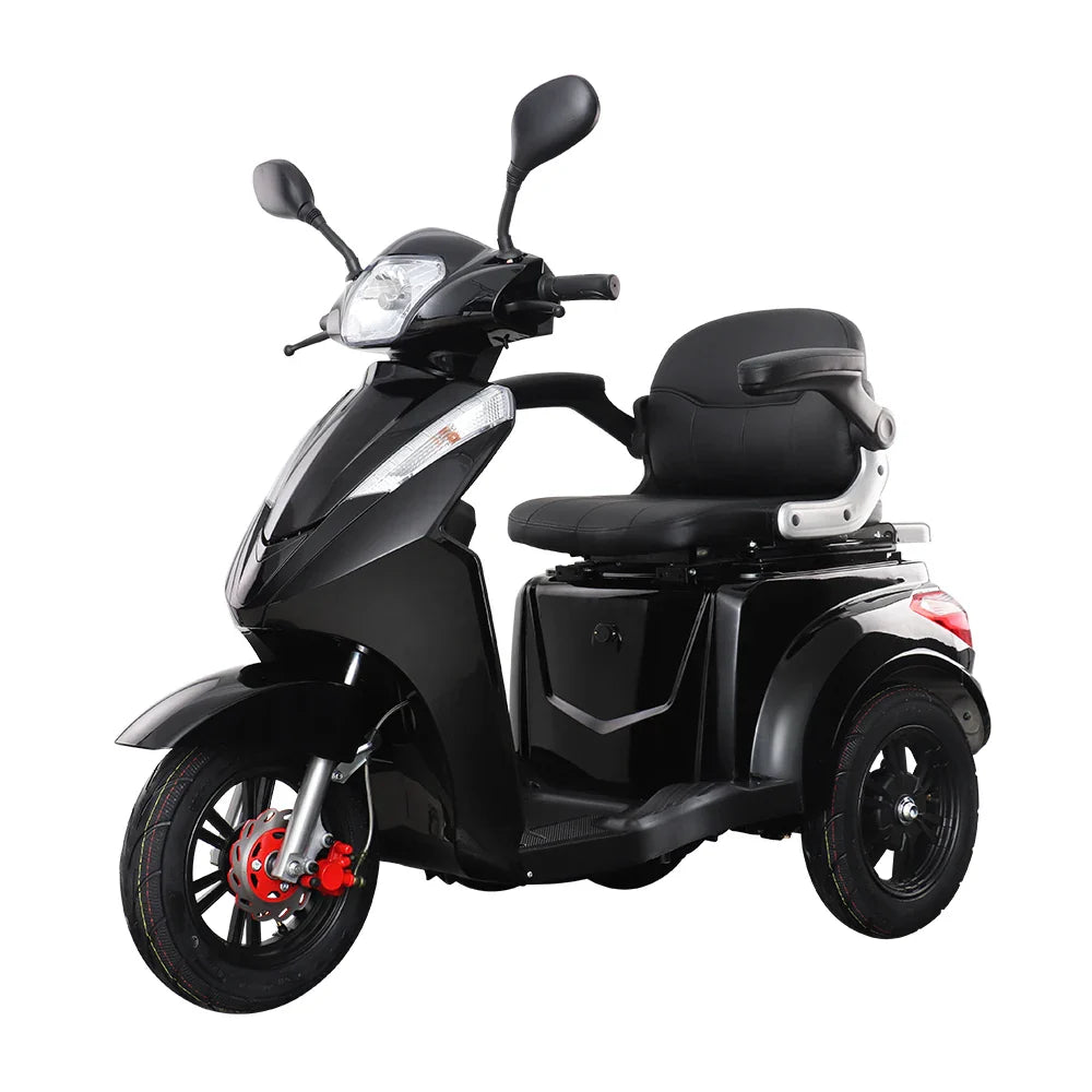 HKM-613203 VISTA-2 Electric Mobility Tricycle for Seniors, 3-Wheel Scooter with 1000W Motor, 40-60km Range