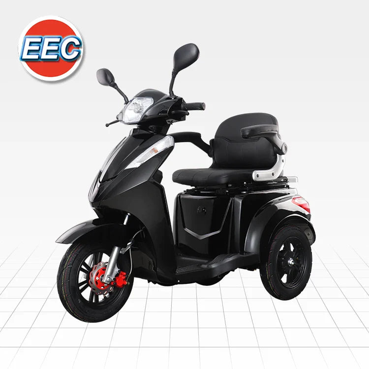 HKM-613203 VISTA-2 Electric Mobility Tricycle for Seniors, 3-Wheel Scooter with 1000W Motor, 40-60km Range