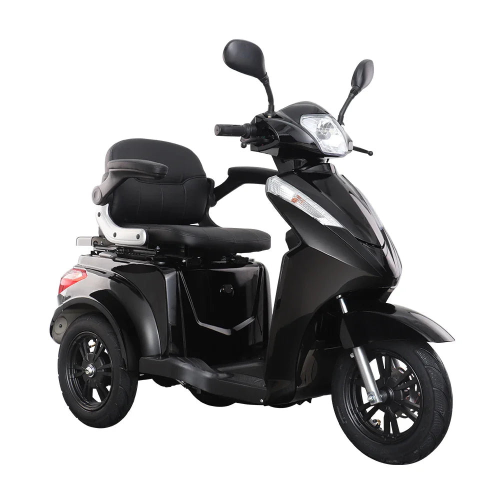 HKM-613203 VISTA-2 Electric Mobility Tricycle for Seniors, 3-Wheel Scooter with 1000W Motor, 40-60km Range