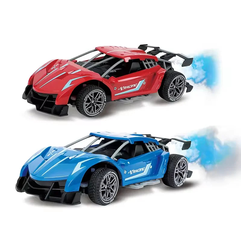HKM-613331 2.4G Remote Control 1/16 High-Speed Drift Car with Light Effects, Multi-Function Stunt Features