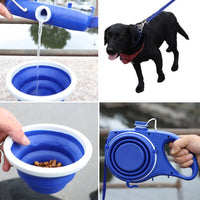 HKM-6134461 Adjustable Dog Leash in Multiple Colors with Comfort Grip and Compact Design