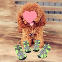 HKM-6135229 Waterproof Breathable Non-Slip Dog Shoes for Winter & Outdoor Adventures