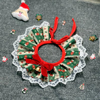 HKM-6135997 Pet Holiday Bow Tie Bib and Scarf Collection in Various Patterns and Sizes