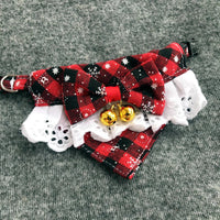 HKM-6135997 Pet Holiday Bow Tie Bib and Scarf Collection in Various Patterns and Sizes