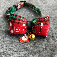 HKM-6135997 Pet Holiday Bow Tie Bib and Scarf Collection in Various Patterns and Sizes
