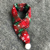 HKM-6135997 Pet Holiday Bow Tie Bib and Scarf Collection in Various Patterns and Sizes