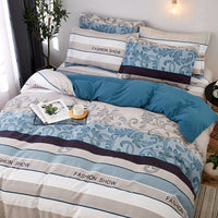 HKM-613651 Pure Cotton Winter Duvet Cover Set - Multiple Styles and Sizes Available