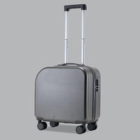HKM-613715 Compact 18 Inch Cabin Trolley Suitcase with Side Cup Holder for Travel and Daily Use