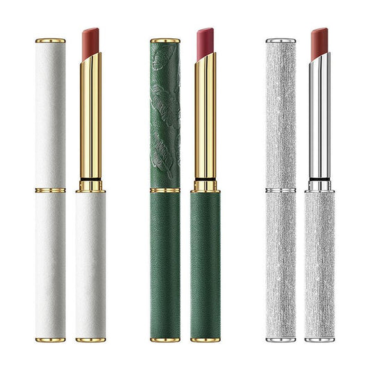 HKM-613715 Smooth Matte Velvet Lipstick - Beeswax Formula in Various Shades