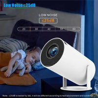 HKM-613843 Compact K5 3566 Projector for Home, Office, and Bedroom Wall Projection