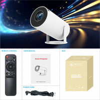 HKM-613843 Compact K5 3566 Projector for Home, Office, and Bedroom Wall Projection