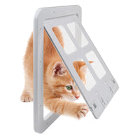 HKM-6138557 Two-Way Control Pet Screen Door - Small & Large Options in Black and White