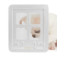 HKM-6138557 Two-Way Control Pet Screen Door - Small & Large Options in Black and White