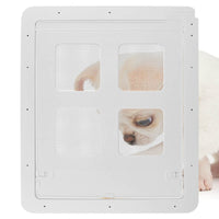 HKM-6138557 Two-Way Control Pet Screen Door - Small & Large Options in Black and White