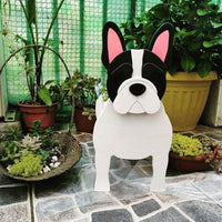 HKM-6139837 Potted Plant Flowerpot for Home Decoration in Yellow and White, Small and Large Sizes