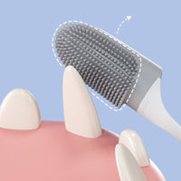 HKM-6141629 Silicone Finger Toothbrush for Dogs and Cats - Safe and Effective Oral Care Tool for Pets