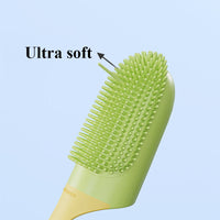 HKM-6141629 Silicone Finger Toothbrush for Dogs and Cats - Safe and Effective Oral Care Tool for Pets