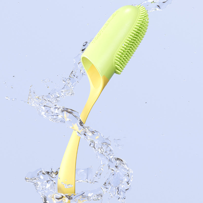 HKM-6141629 Silicone Finger Toothbrush for Dogs and Cats - Safe and Effective Oral Care Tool for Pets