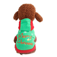 HKM-6142525 Casual Christmas and New Year Sweater for Pets - Red & Green, Sizes XS-XL