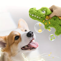 HKM-6143805 Durable Plush Squeaky Toy for Dogs - Engaging Stuffed Enrichment for Indoor & Outdoor Play
