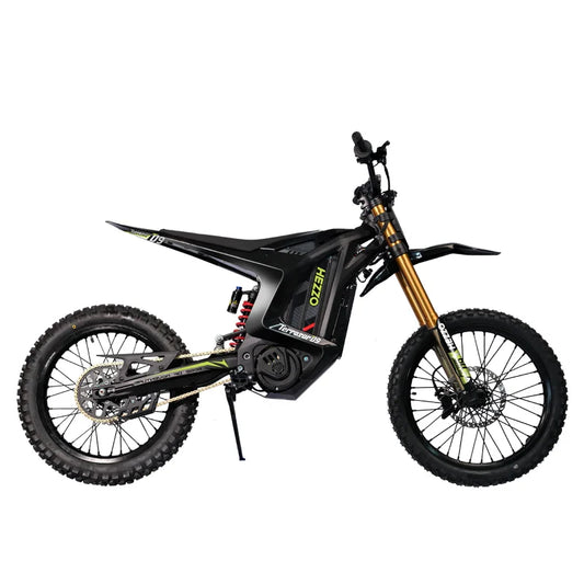 HKM-614419 72V 45Ah Electric Mountain Bike with 100KM/H Max Speed and 150KM Range, Hydraulic Brakes, Dual Batteries, Aluminum Alloy Frame