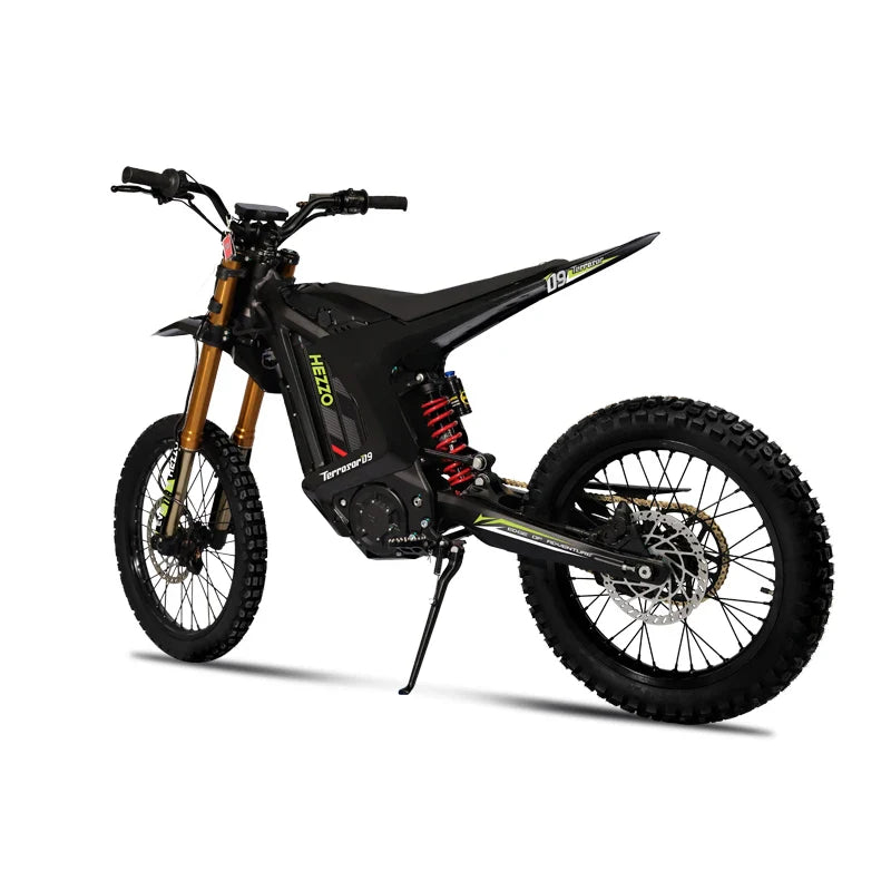 HKM-614419 72V 45Ah Electric Mountain Bike with 100KM/H Max Speed and 150KM Range, Hydraulic Brakes, Dual Batteries, Aluminum Alloy Frame