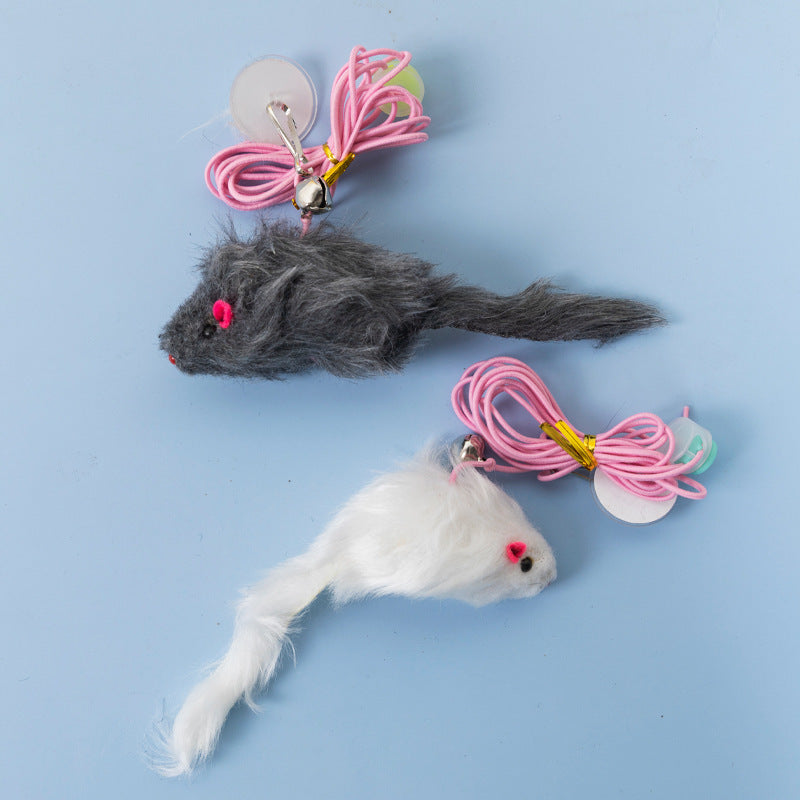 HKM-6144957 Hanging Door Cat Teaser Toy with Various Playful Designs