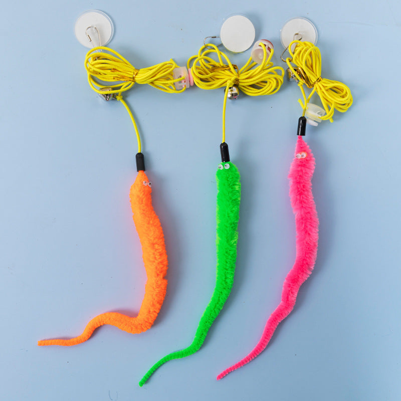 HKM-6144957 Hanging Door Cat Teaser Toy with Various Playful Designs