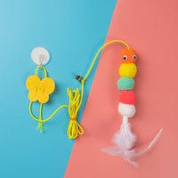 HKM-6144957 Hanging Door Cat Teaser Toy with Various Playful Designs
