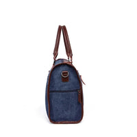 HKM-614547 Vintage Canvas Briefcase Handbag for Men - Casual Style and Versatile Use
