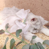 HKM-6146109 Adjustable Cat and Dog Bow Tie Collar Bib with Fantasy Colors and Patterns