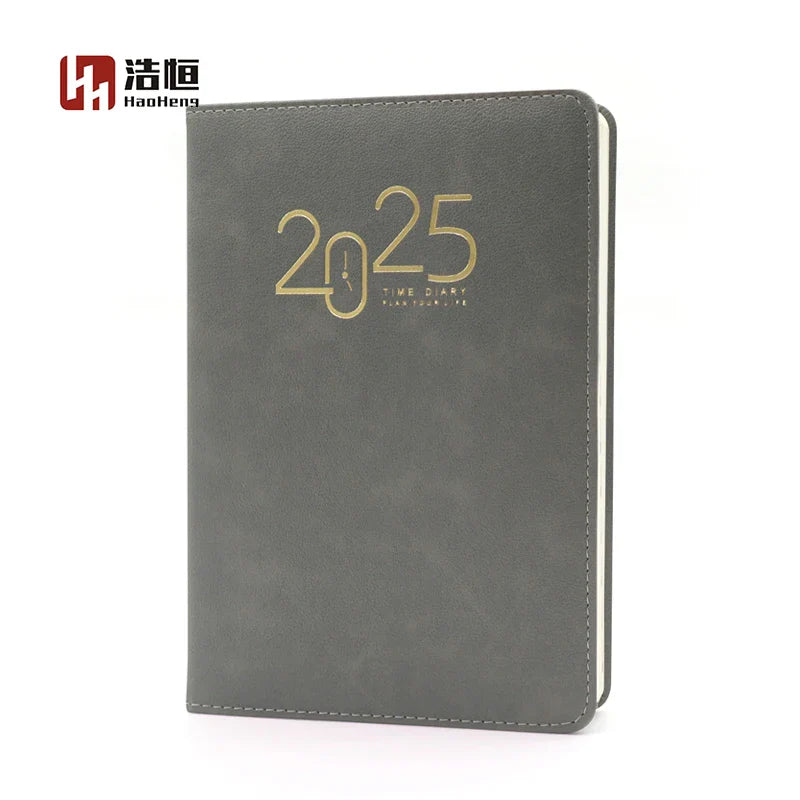 HKM-614611 A5 PU Leather Gratitude Journal with Calendar and Planner Features
