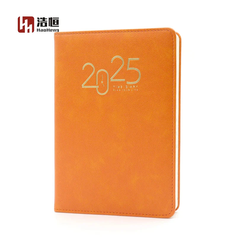 HKM-614611 A5 PU Leather Gratitude Journal with Calendar and Planner Features