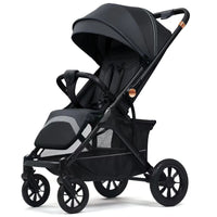 HKM-614675 Luxurious 3-in-1 Foldable Baby Travel Stroller with Adjustable Canopy and Comfortable Seat